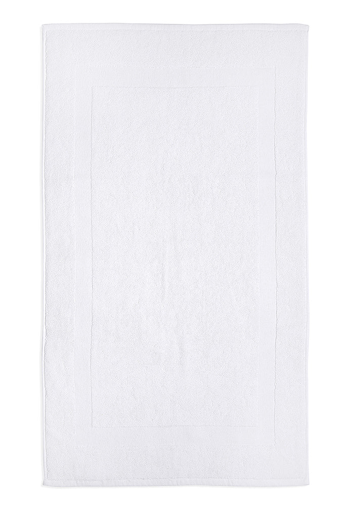 White Luxury Organic Cotton Bath Mat