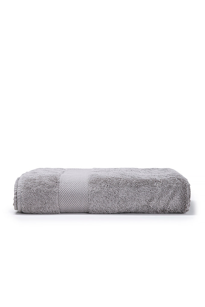 Mineral Grey Luxury Organic Cotton Bath Towel