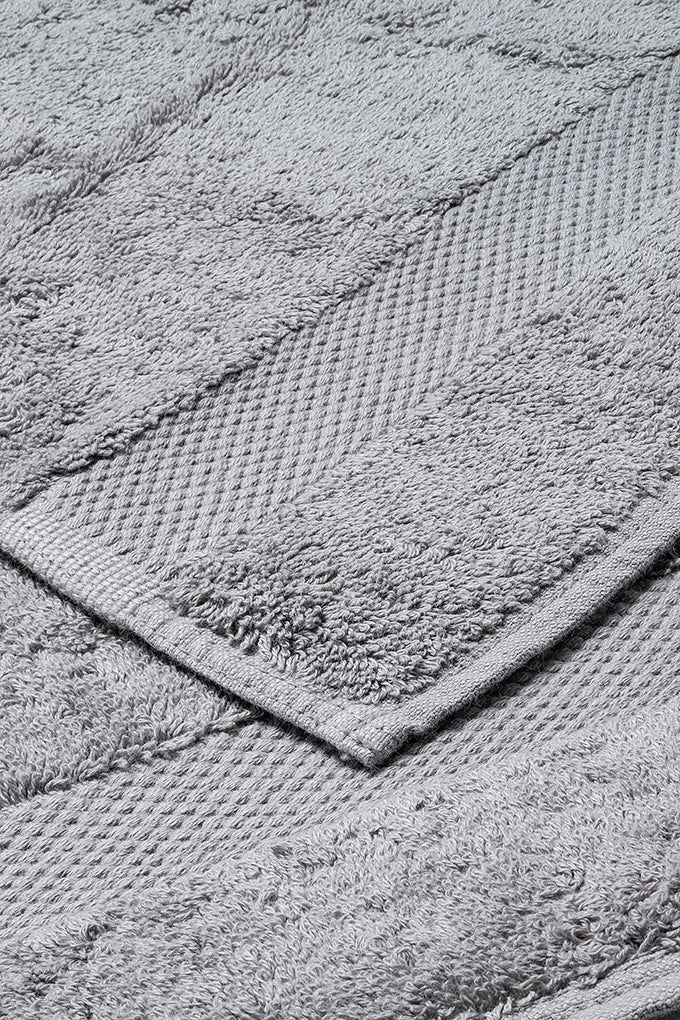 Mineral Grey Luxury Organic Cotton Bath Towel