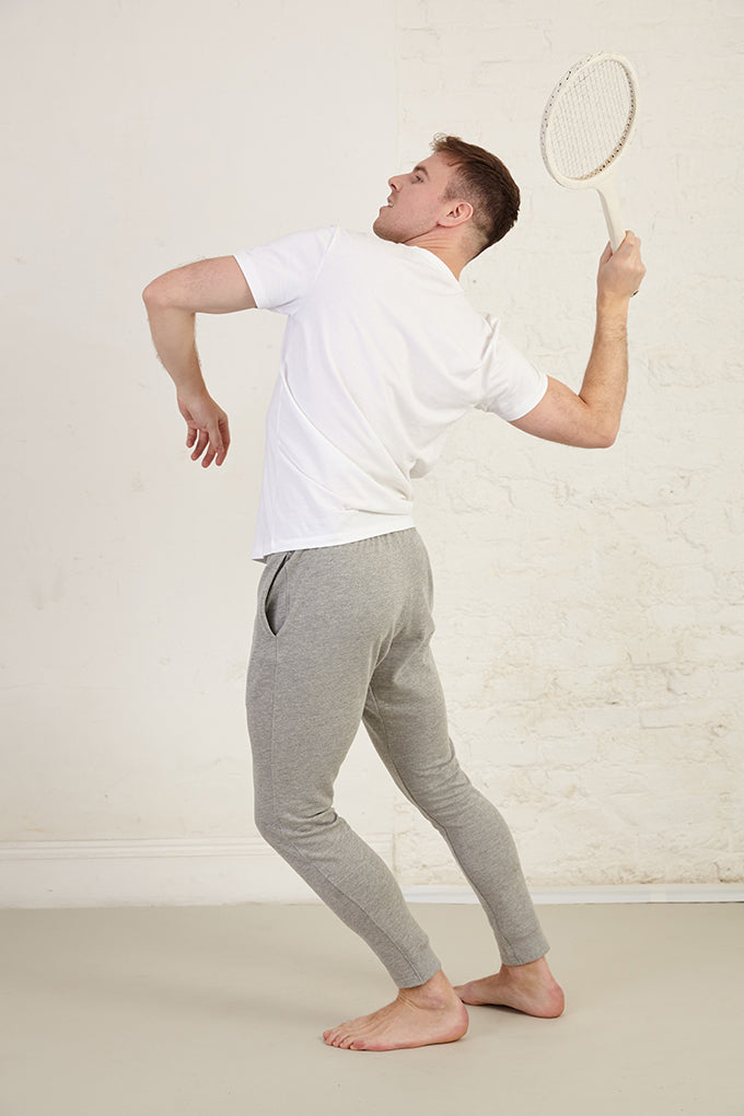 Tapered Fit Organic Cotton French Terry Sweatpants