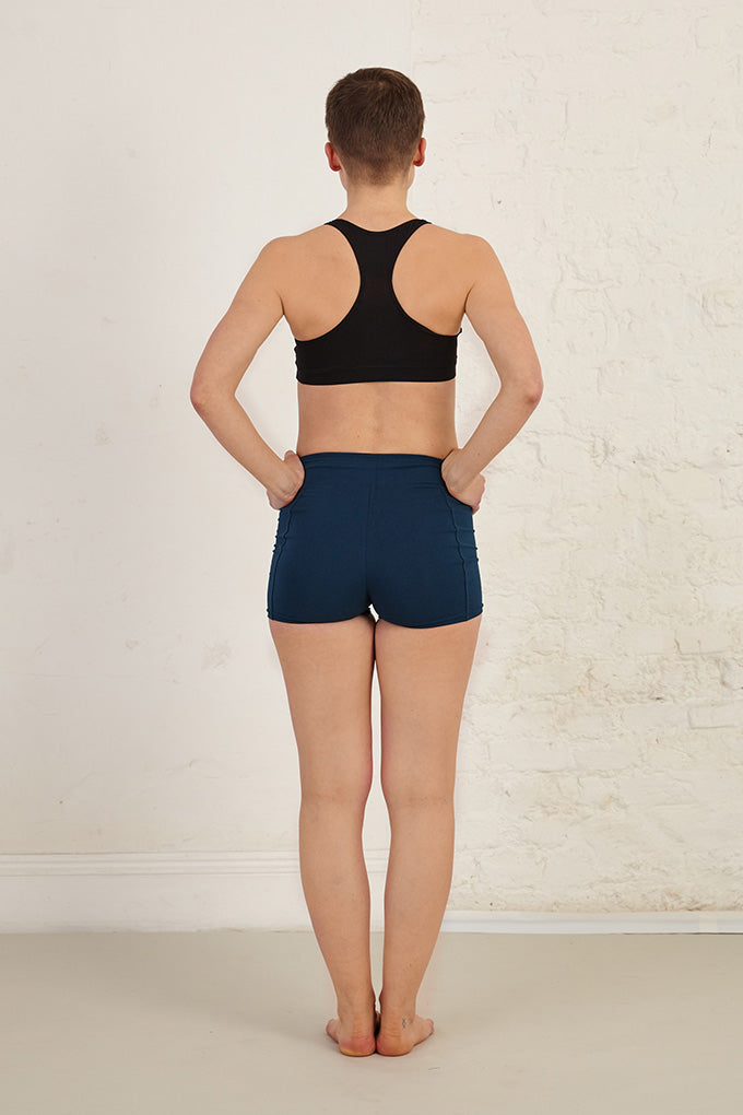 Short Organic Cotton Spandex Jersey Legging Shorts