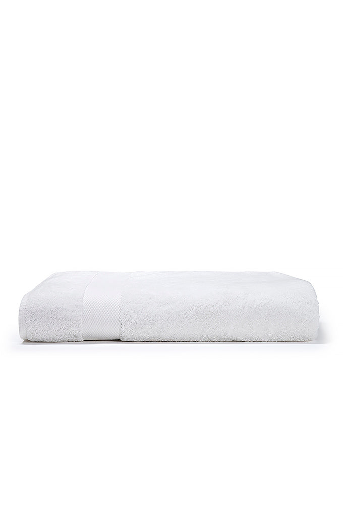 white bath sheet