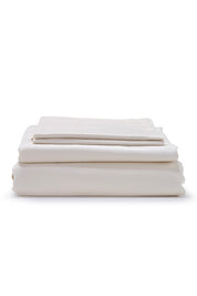 Natural Classic Organic Cotton Sateen Weave Bedding Set COTTSBURY