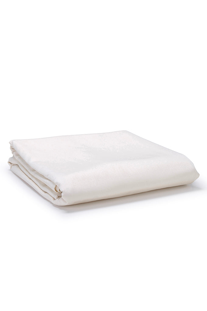 Natural Classic Organic Cotton Sateen Weave Duvet Cover COTTSBURY