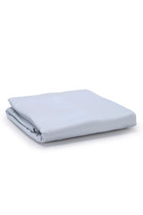 Serene Blue Classic Organic Cotton Sateen Weave Duvet Cover