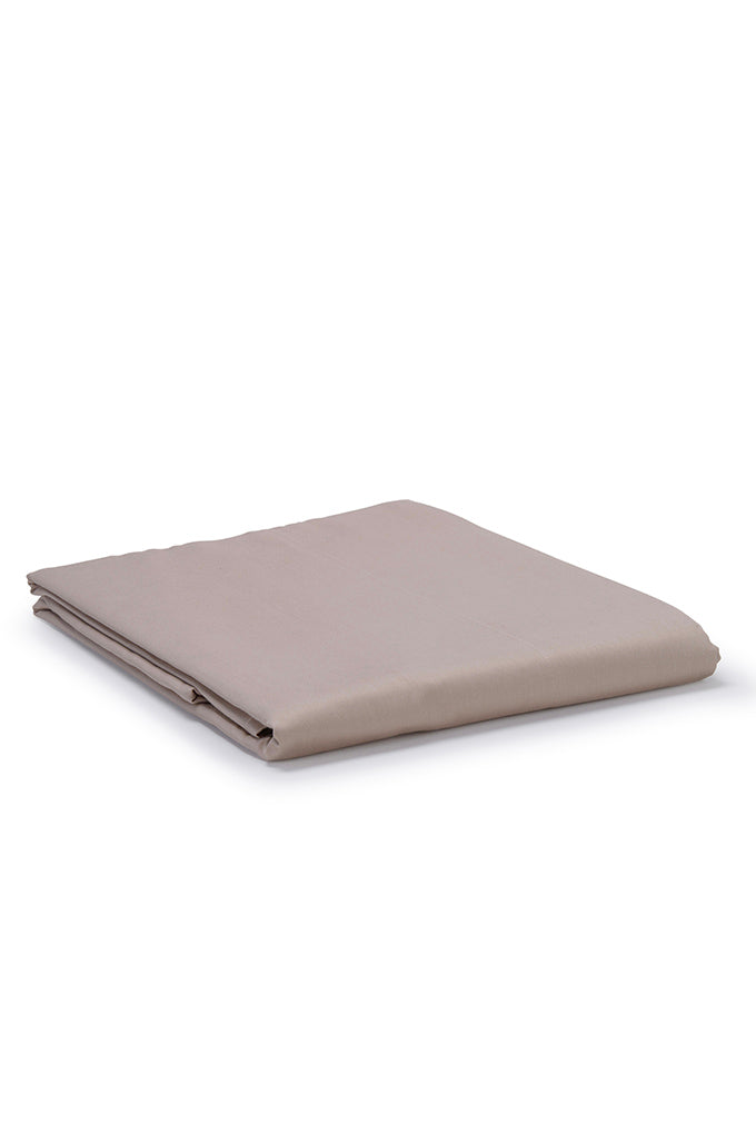 Warm Classic Organic Cotton Sateen Weave Flat Sheet