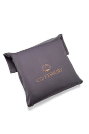 Dark Slate Classic Organic Cotton Sateen Weave Bedding Set