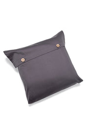 Dark Slate Classic Organic Cotton Sateen Weave Bedding Set