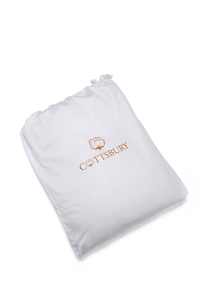 White Organic Cotton Waffle Weave Blanket