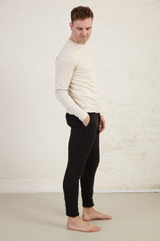 Essential Long Sleeve Regular Fit Organic Cotton Jersey T-Shirt