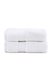 2 Pack White Luxury Organic Cotton Hand Towel COTTSBURY