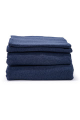 Indigo Organic Cotton Jersey Bedding Set