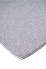Grey and White Melange Organic Cotton Bath and Hand Towel Set COTTSBURY
