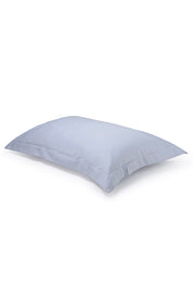 Serene Blue Classic Organic Cotton Sateen Weave Bedding Set