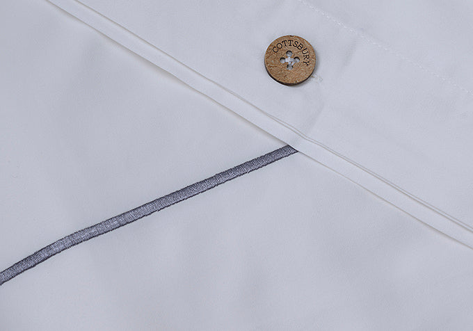 WHITE GREY MARROW BEDSET