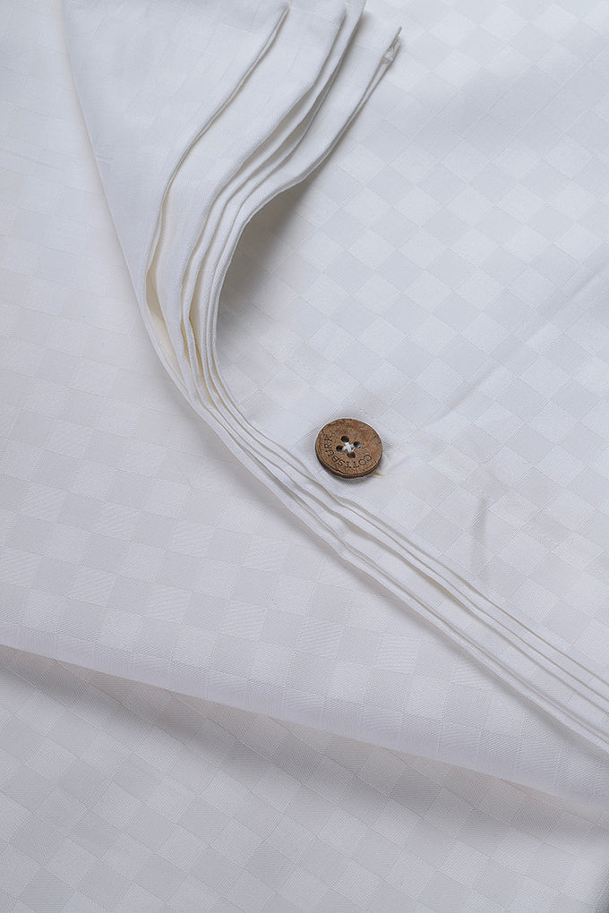 WHITE OPTICAL CHECKS BEDSET