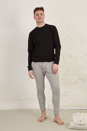 Essential Crew Neck Regular Fit Organic Cotton French Terry Sweatshirt