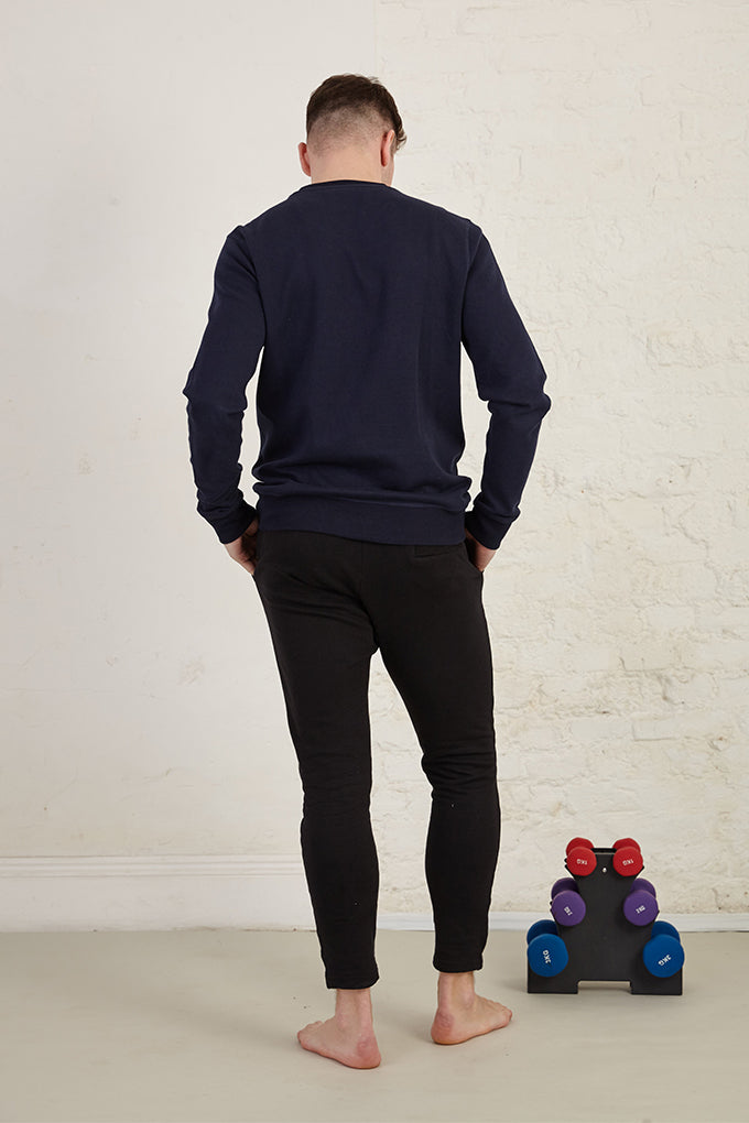 Tapered Fit Organic Cotton French Terry Sweatpants