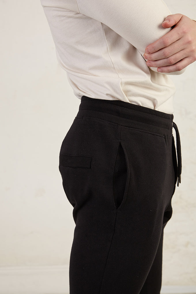 Tapered Fit Organic Cotton French Terry Sweatpants