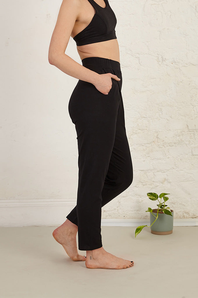 Ultimate Ankle Length Organic Cotton Jersey Lounge Pants