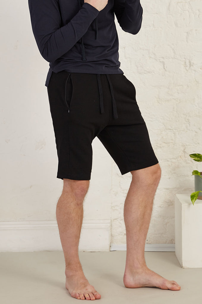 Relaxed Fit Organic Cotton French Terry Training Shorts