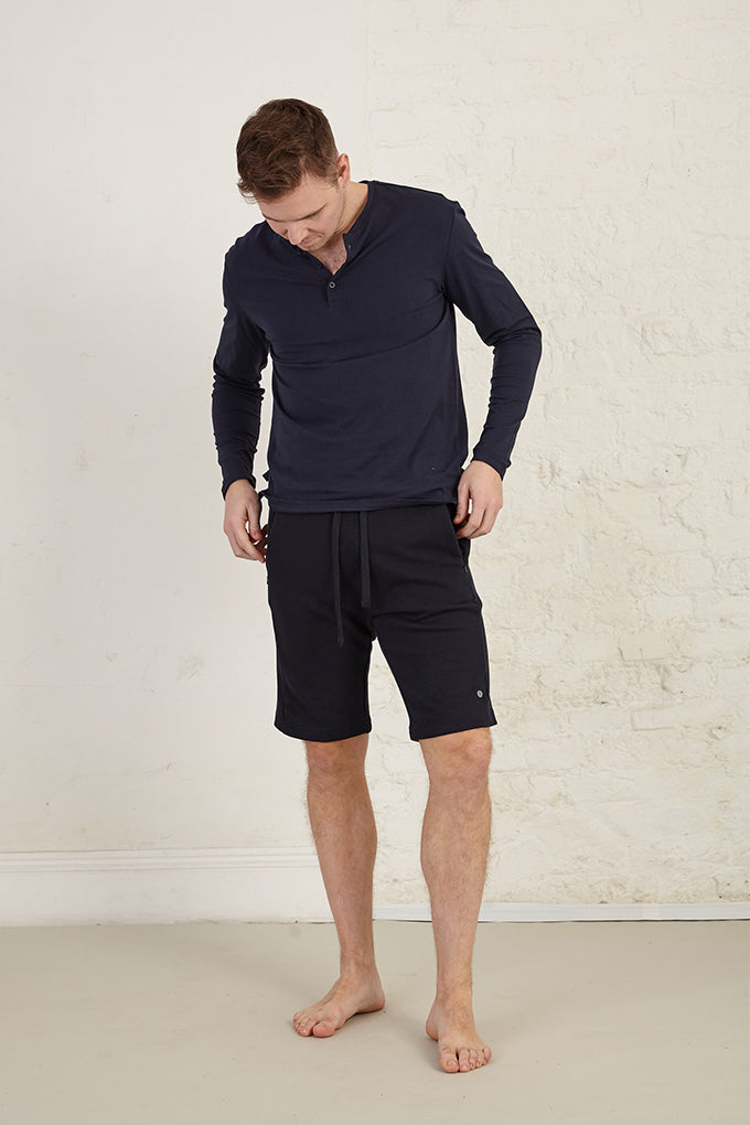 Relaxed Fit Organic Cotton French Terry Training Shorts