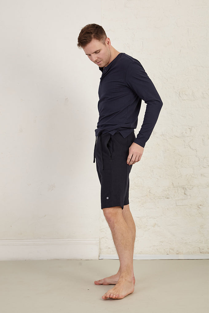 Relaxed Fit Organic Cotton French Terry Training Shorts