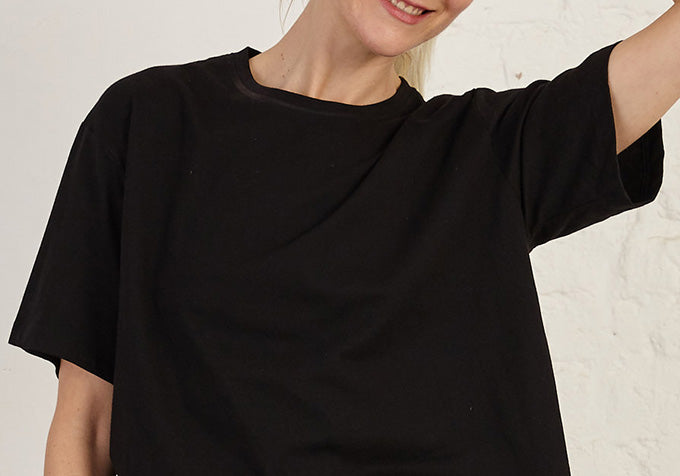 Organic Cotton T-Shirt Boxy & Cropped