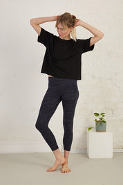 Boxy Slightly Cropped Organic Cotton Jersey T-Shirt