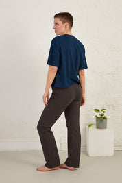 Boxy Slightly Cropped Organic Cotton Jersey T-Shirt