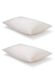Pair of Natural Classic Organic Cotton Sateen Weave Pillowcases