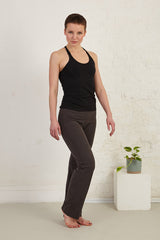 Full Length Organic Cotton Yoga Pants