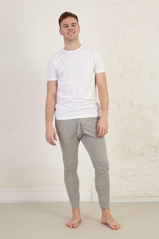 Tapered Fit Organic Cotton French Terry Sweatpants