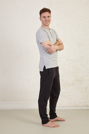 Henley Regular Fit Organic Cotton Jersey T-Shirt