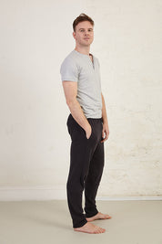 Henley Regular Fit Organic Cotton Jersey T-Shirt