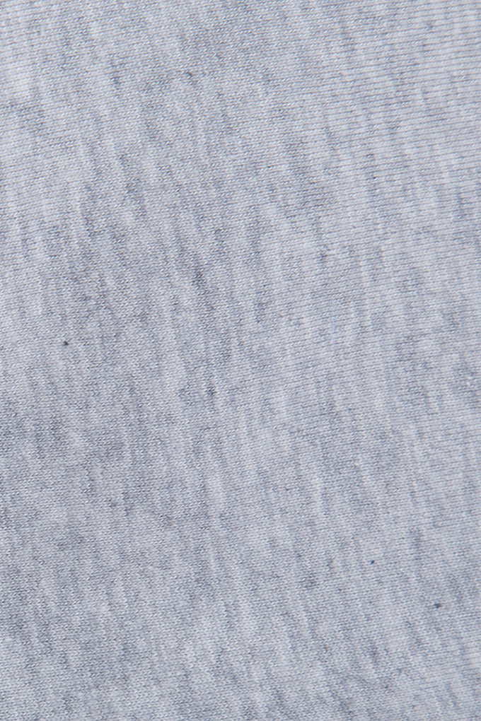 Grey Melange Organic Cotton Jersey Bedding Set