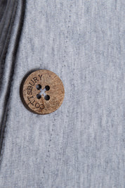 Grey Melange Organic Cotton Jersey Bedding Set