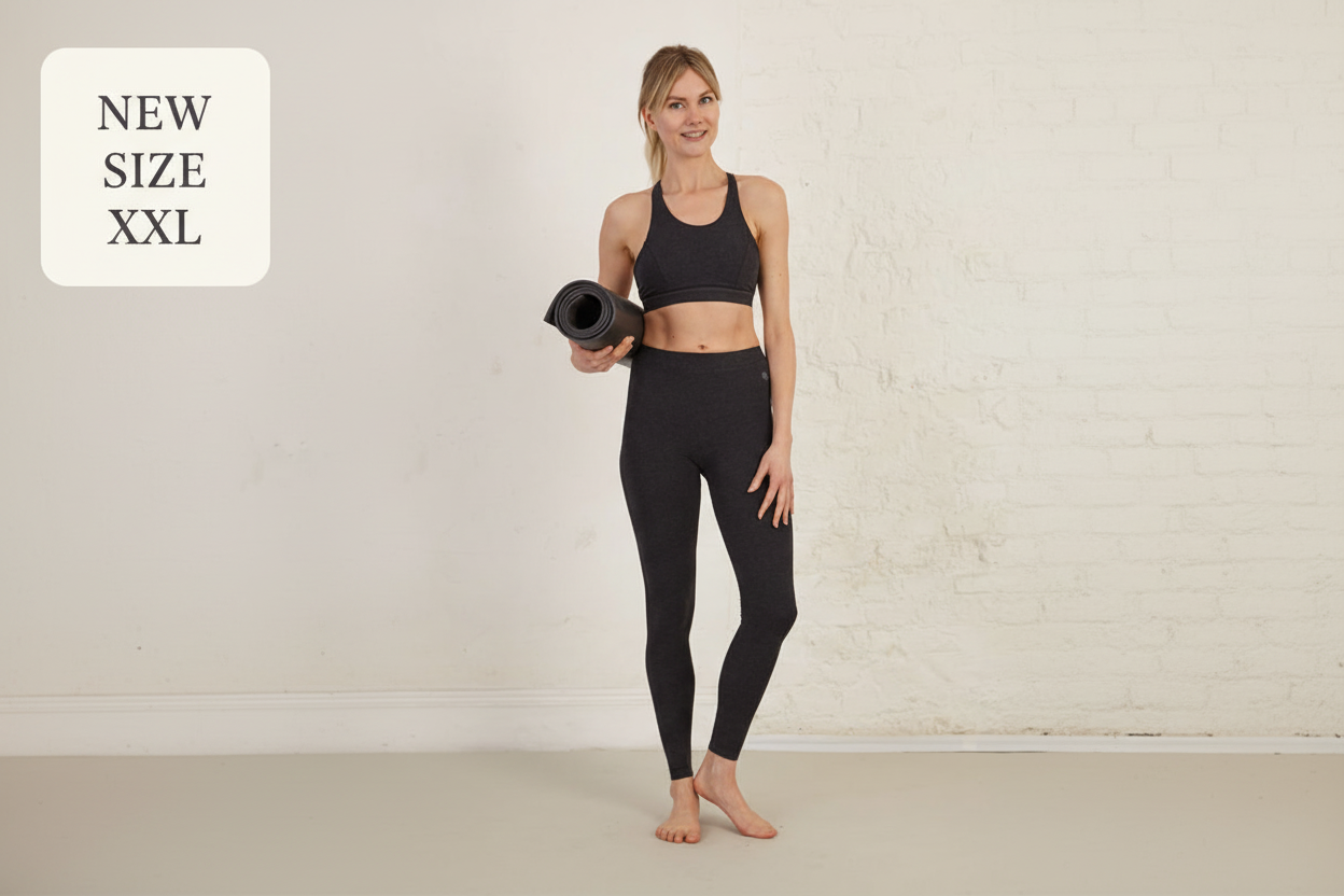 Classic Full Length Organic Cotton Jersey Leggings