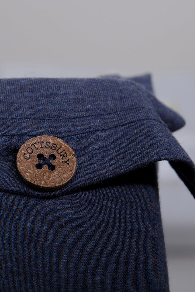 Indigo Organic Cotton Jersey Bedding Set