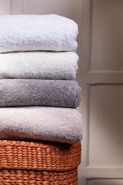 Mineral Grey Luxury Organic Cotton Bath Towel