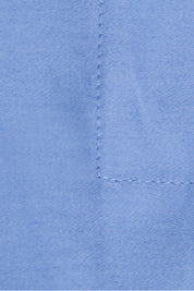 Mid Blue Classic Organic Cotton Sateen Weave Duvet Cover