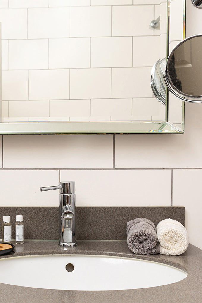 2 Pack Mineral Grey Luxury Organic Cotton Face Towel