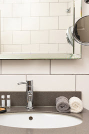 2 Pack Mineral Grey Luxury Organic Cotton Face Towel