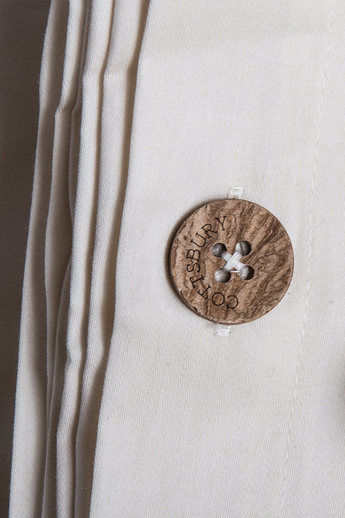 Natural Classic Organic Cotton Sateen Weave Bedding Set