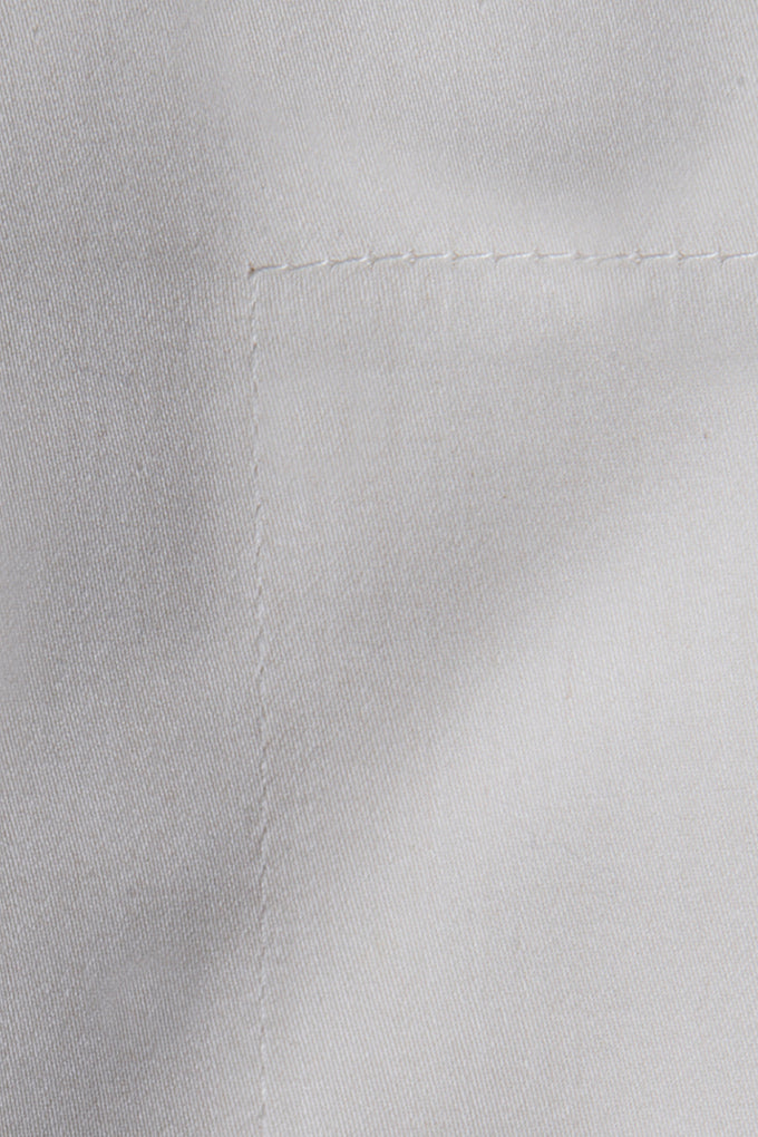 Pair of Natural Oxford Organic Cotton Sateen Weave Pillowcases