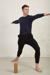 Essential Long Sleeve Regular Fit Organic Cotton Jersey T-Shirt