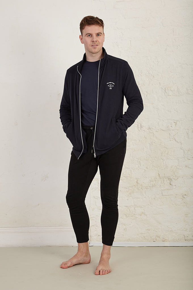 Essential Long Sleeve Regular Fit Organic Cotton Jersey T-Shirt