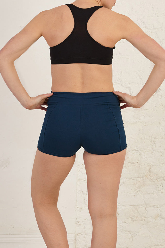 Short Organic Cotton Spandex Jersey Legging Shorts