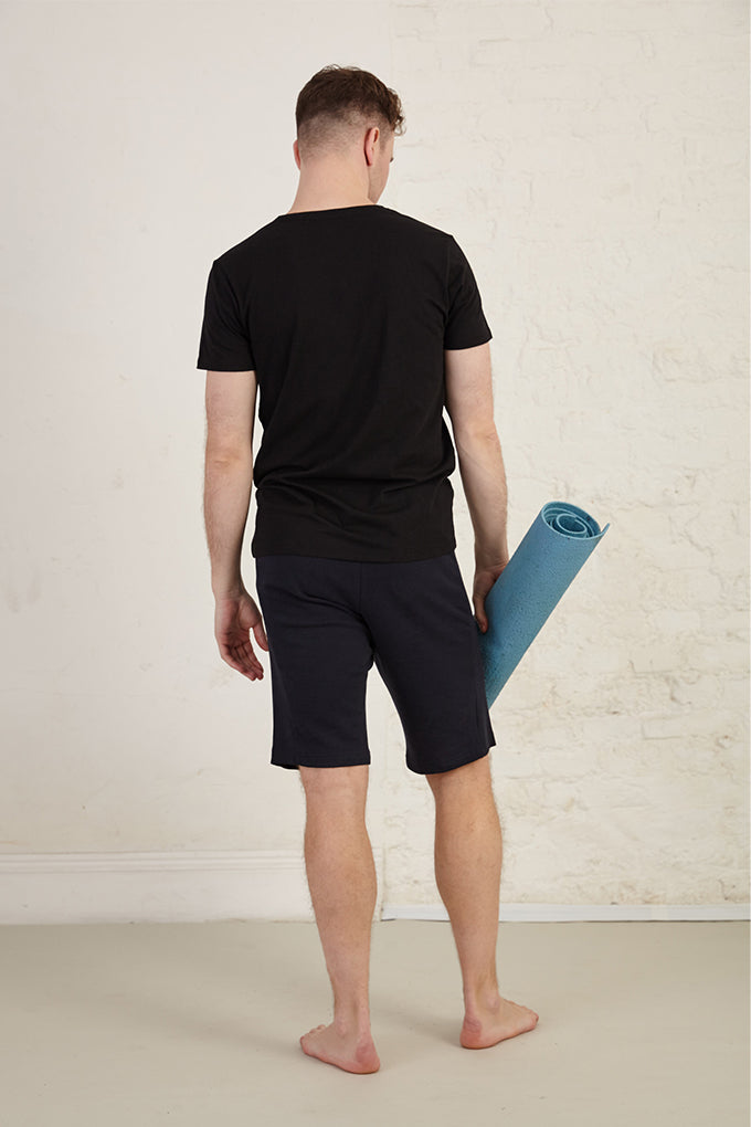 Relaxed Fit Organic Cotton French Terry Training Shorts