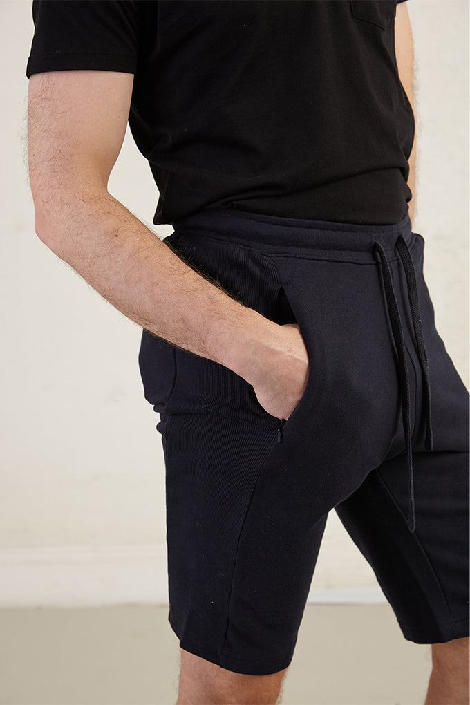 Relaxed Fit Organic Cotton French Terry Training Shorts